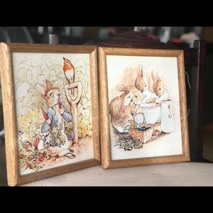 Peter Rabbit Wall Art Print Children